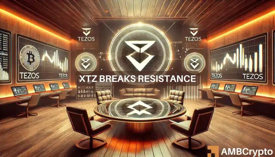 Tezos crypto surges 40%, breaks 8-month resistance with one strategic move
