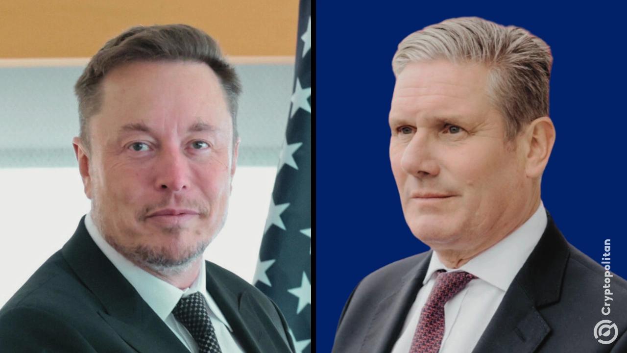 Starmer disregards Musk but struggles with UK market downturn.